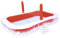 Piscina Hinchable Infantil con Red Voleibol Bestway Inflate-A-Volley 254x168x97 cm