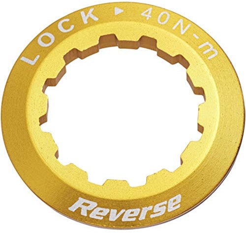 Reverse Lock Ring Kassetten Abschlußring gold