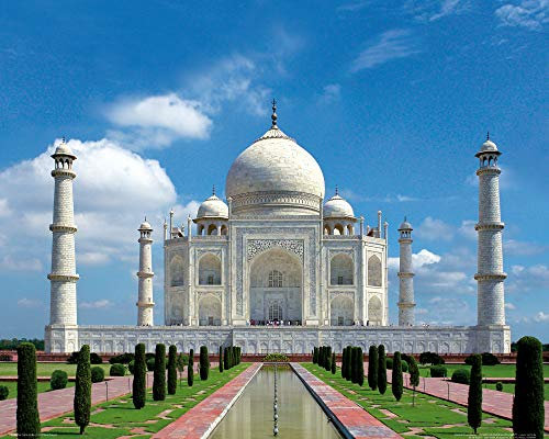 1art1 Taj Mahal Poster Das Weltwunder, Agra, Indien Kunstdruck Bild 50x40 cm