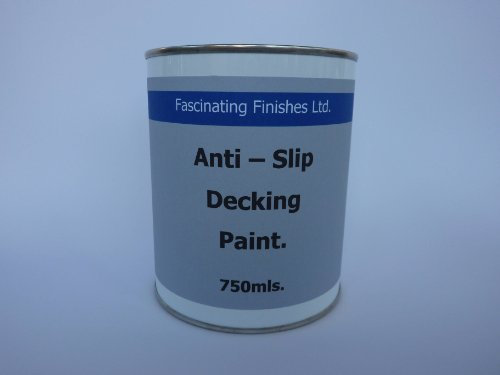 1 x 750ml Clear Anti Slip Decking Paint Deck Steps Ramps