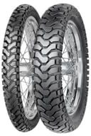 Mitas 2000024439101 E-07 Motorradreifen Schwarz 110/80-19