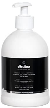 Valquer Straffende Körpercreme für Bauch, Brust und Oberschenkel mit Soja, Kollagen und Elastin. Tonisierender, feuchtigkeitsspendender und pflegender Lifting-Effekt. Natürlichen Inhaltsstoffen. 500ml