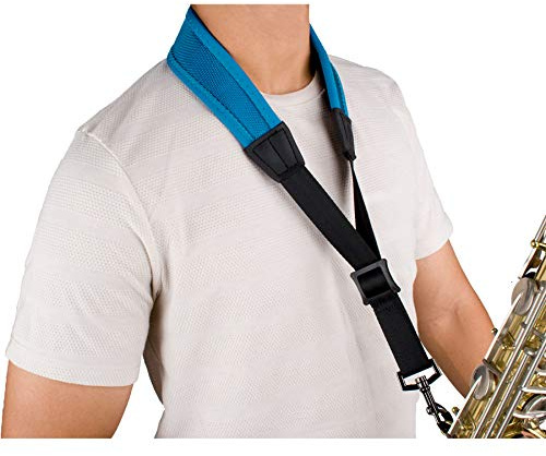 Pro Tec NLS310MTB Neopren-Umhängeband mit beschichtetem Metallverschluss, 55,9 cm, Blaugrün