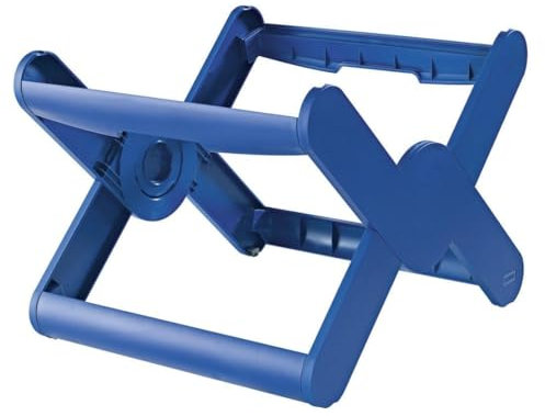 HAN Hängeregistraturkorb X-CROSS - Formschönes, modernes Design mit Tragegriffen, für 35 Hängemappen, stabil und stapelbar, blau