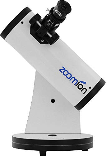 Zoomion Cassini 76/300 Dobson Teleskop | Komplettset für Kinder & Einsteiger | astronomisches Spiegelteleskop mit leistungsstarker Optik und Zubehör