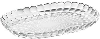 Guzzini - Tiffany, Vassoio M Piccolo - Trasparente, 32 x 22,5 x h3 cm - 27960100