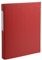 Exacompta 54385E Ringbuch 2 Ringe Füllhöhe 25mm, Rücken 40mm, aufgeklebtes Rückenschild, für DIN A4 Kunststoffbezug aussen und innen, rot