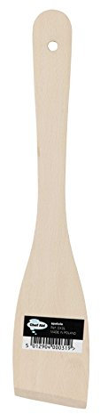 Chef Aid Wooden Spatula, Crafted from Sensibly Sourced Wood, Spatula for Cooking and Baking, Flip With Ease, Non Stick Friendly Kitchen Essential