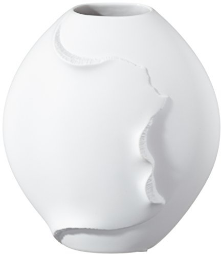 Kaiser Porzellan Vase, Weiß, 20cm