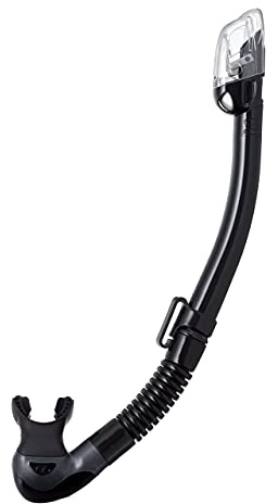 Tusa Schnorchel Hyperdry Elite II, Schwarz/Schwarz, SP-0101