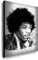 Jimi Hendrix Bild auf Leinwand 100x70cm k. Poster - Bild fertig auf Keilrahmen ! Pop Art Gemälde Kunstdrucke, Wandbilder l Bilder zur Dekoration - Deko. Musik Stars Kunstdrucke