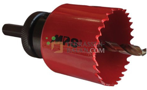 K & R Terracon HSS en bi-métal de scie cloche pour lampes LED à 70 mm de diamètre