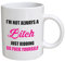 Funny I' m Not Always A Bitch tazza da caffè novità, ufficio, lavoro