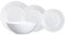 Luminarc Harena Vajilla Opal 19 Piezas - 6 Personas Opal Apto Microondas Apto Frigorífico Reciclable