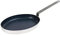 Vogue Aluminium Non-Stick Teflon Platinum Plus Oval Frying Pan 40 cm, Black & Silver, Capacity: 3.2 Litre, Material: Aluminium, T370
