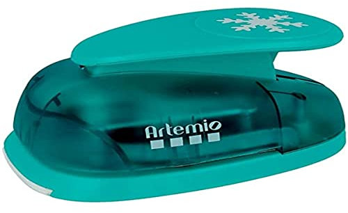 Artemio 7,6 cm Jumbo Schneeflocke Hebel, grün