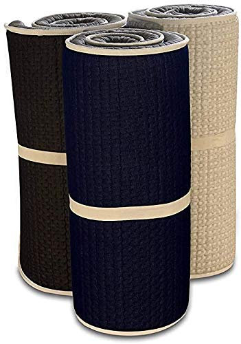 EVERGREENWEB Materassino una piazza e mezzo in Waterfoam alto 5 cm Arrotolabile Supporto ergonomico| Materasso Anallergico Antiacaro | Topper Correttore | Twist bed easy 120x195 cm