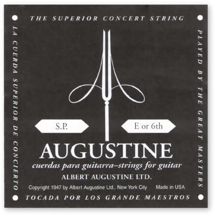 Augustine Black Label Saiten für Klassik Gitarre - E6