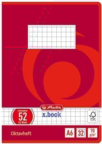 Herlitz 413633 Geschichtenheft, DIN A5, Lineatur 2G