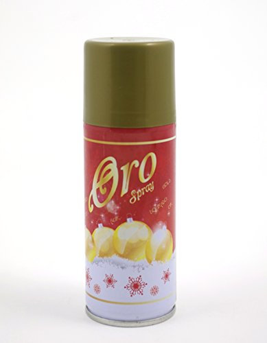 Bomboletta spray vernice oro per decorazioni natalizie 150 ml.
