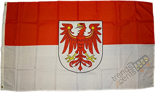 Flaggenfritze XXL Flagge Fahne Deutschland Brandenburg 150 x 250 cm