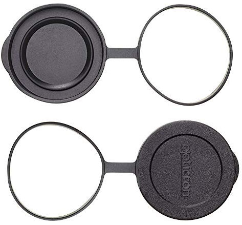 Opticron 31042 42 mm Gummi-Objektivabdeckungen, OG XL, Paar, passend für Modelle mit Außendurchmesser 53–55 mm, Schwarz