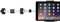 Macally HRMOUNTPRO dual position car seat headrest mount for iPad/tablet - Also compatible with 12.9-inch iPad Pro