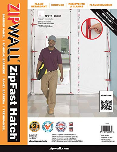 Zipwall Zfhr Zipfast Hatch Panneau