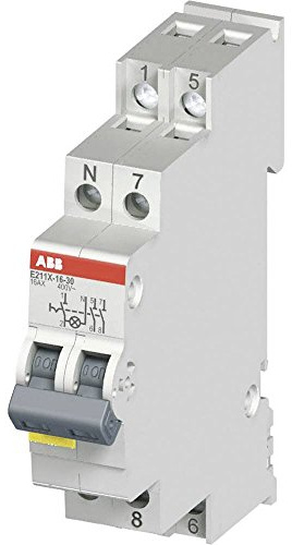 ABB E211X-16-20 Ausschalter 16 A 250/400 V AC 2CCA703110R0001 | 2 Schließer 0 Öffner 0 Wechsler
