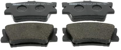 FERODO FDB1892 Bremsbelagsatz Bremsbeläge Hinten ohne Zubehör Kompatibel mit TOYOTA RAV 4 III ACA3, ACE, ALA3, GSA3, ZSA3 | Kompatibel mit: LEXUS ES, TOYOTA AURION, AURION, AVALON Stufenheck, CAMRY Stufenheck, CAMRY Stufenheck, RAV 4 III, RAV 4 IV