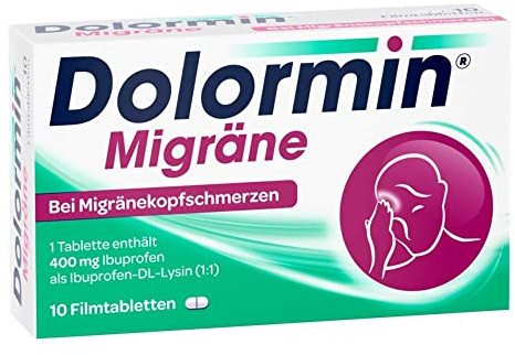 DOLORMIN Migräne Filmtabletten 10 St