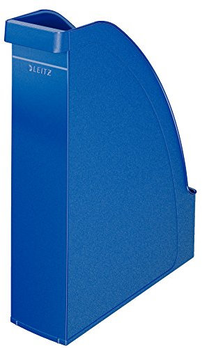 Leitz Stehsammler A4, 6er Pack, Für Verwendung im Hoch- und Querformat, Blau, Plus Serie, 24760035