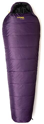 Snugpak 98130 Basecamp Sleeper Lite Schlafsack, violett-Amethyst Purple, Left Side Zip