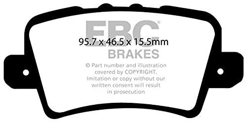 EBC Brakes DP21902 Greenstuff Bremsbeläge