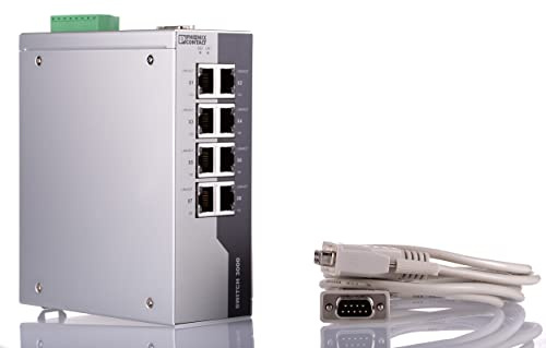 Phoenix Contact Ethernet-Switch Managed Switch 125 x 146.4 x 54.4mm