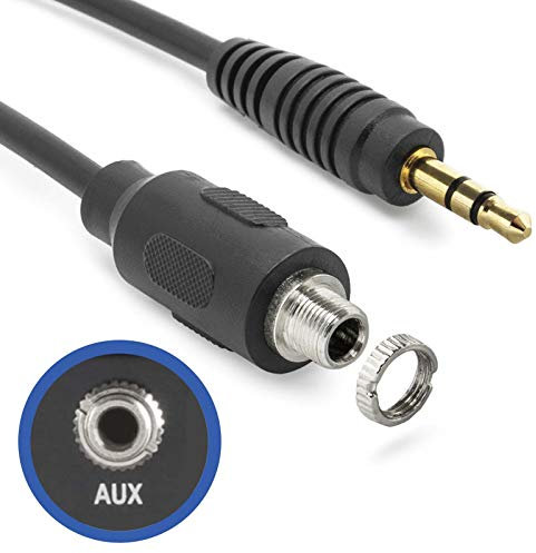 Adapter Universe Aux Cavo di prolunga in 3,5 mm maschio Femmina 30 cm NERO