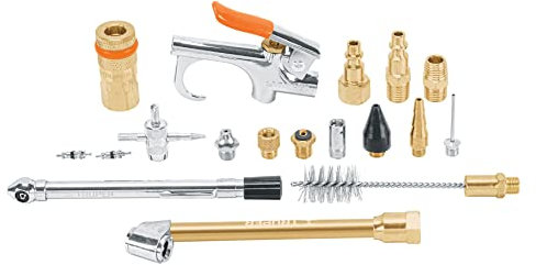 Juego pistola y accesorios para compresor