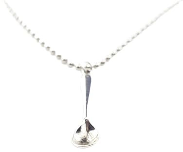 Superstars Ibiza Spoon Pendant on 14 Chain Necklace