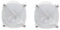 Joop JJ0968 Damen Ohrstecker JJ 0968 Silber Romana mit weißem Perlmutt