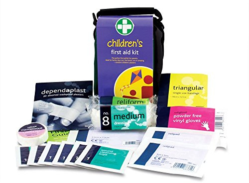 Reliance Medical Children's First Aid Kit in Green Helsinki Bag - Ideal for Families, Childminders & Nurseries