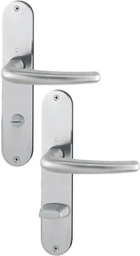 HOPPE Bad-Langschildgarnitur'Denver' Edelstahl matt E1310Z/302 - 3088520