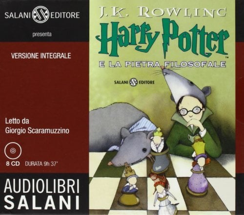 By J. K. Rowling Harry Potter e la pietra filosofale. Audiolibro. 8 CD Audio