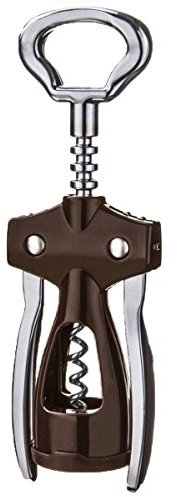 Vacu Vin Flügelkorkenzieher GP Korkenzieher, braun, 4X 6X 19cm
