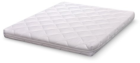 Duvatex Clean Matratze für Laufgitter aus Polyester Weiß 93 x 73 x 7 cm