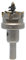 Starrett Tungsten Carbide Tipped Hole Saw - SM32 Sheet Metal Cutter With Arbor & Pilot Drill Bit - For Drilling Stainless Steel Aluminum Alloy - Grey, 32 mm