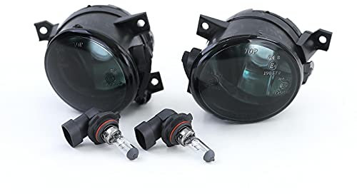 Nebelscheinwerfer Schwarz Smoke Rechts Links für VW Golf 5 GTI Scirocco