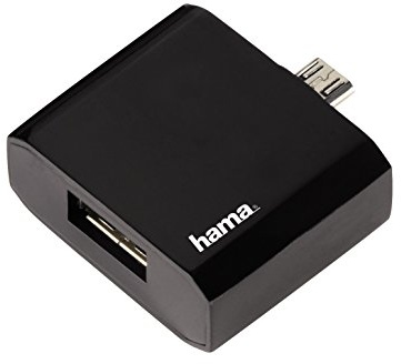 Hama USB-Host-Adapter für Tablet-PC mit microUSB-Anschluss schwarz