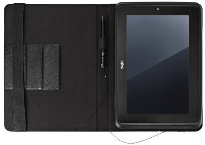 Fujitsu Folio Case TPU Cradle 10.1 Custodia a tasca Nero