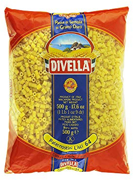 Divella 064 Paternostini Lisci Gr.500