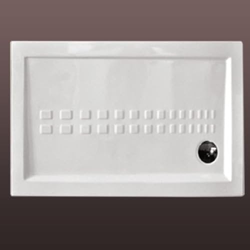 Kiamami Valentina - Piatto Doccia Filo Pavimento | Ceramica 120x80 CM | Design Moderno Antiscivolo | Linea Made in Italy, 80x120CM, Ceramica